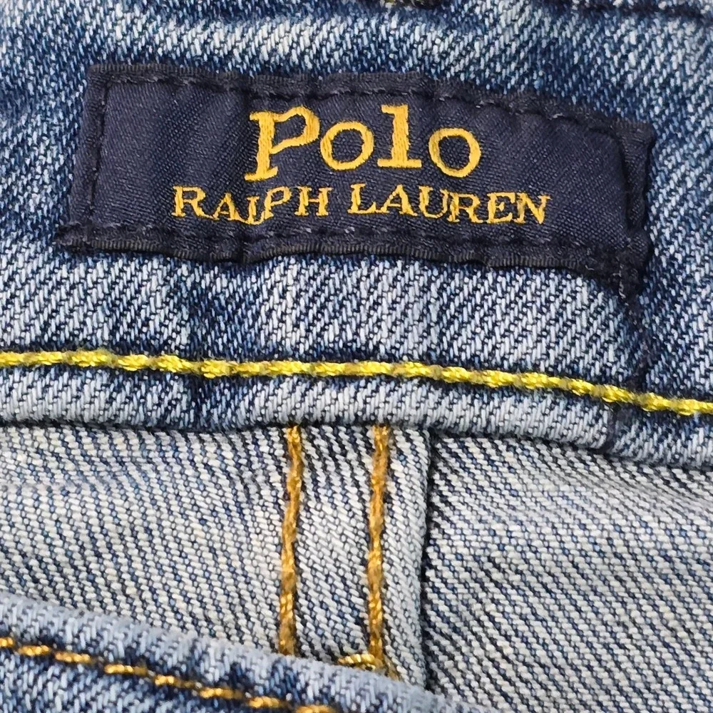 Polo Ralph Lauren Hampton Straight Jeans Mens Classic Denim Blue 44x29 Actual